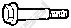 BOSAL 258-904 Bolt, exhaust system